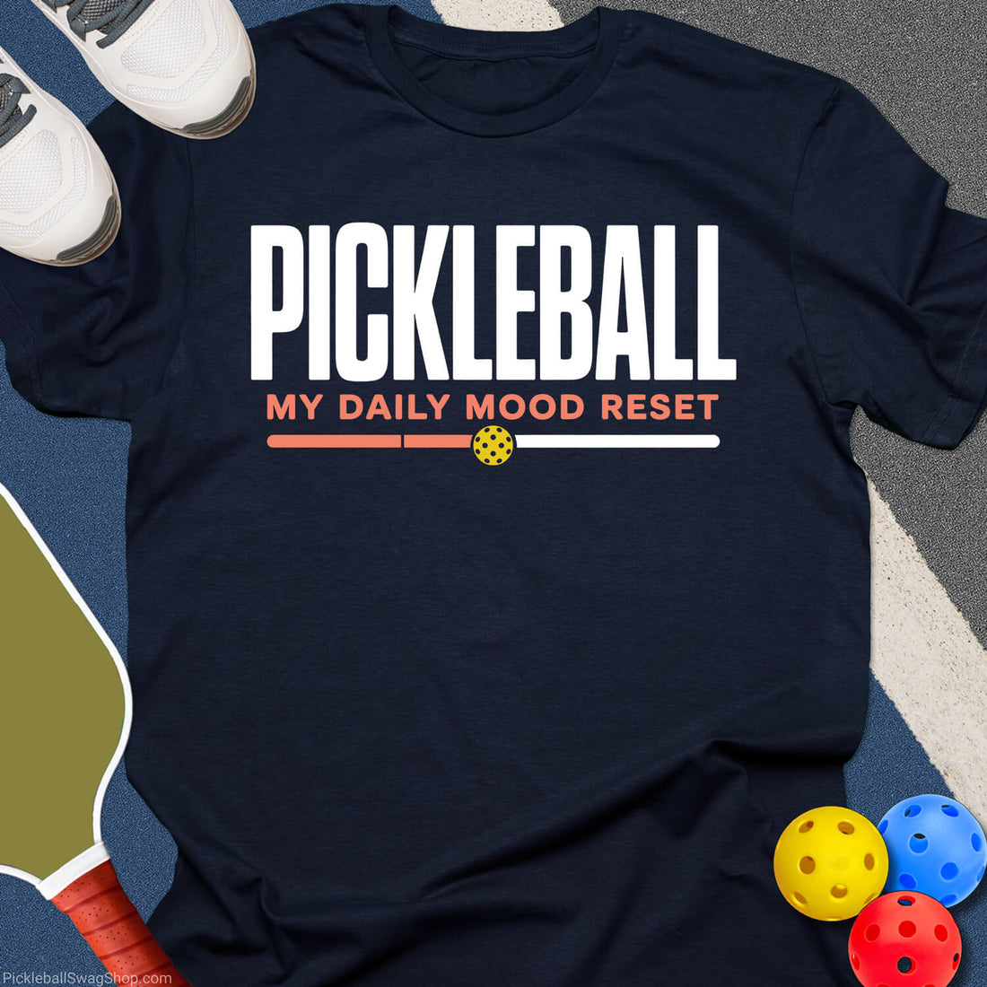 Pickleball Mood Reset T-Shirt