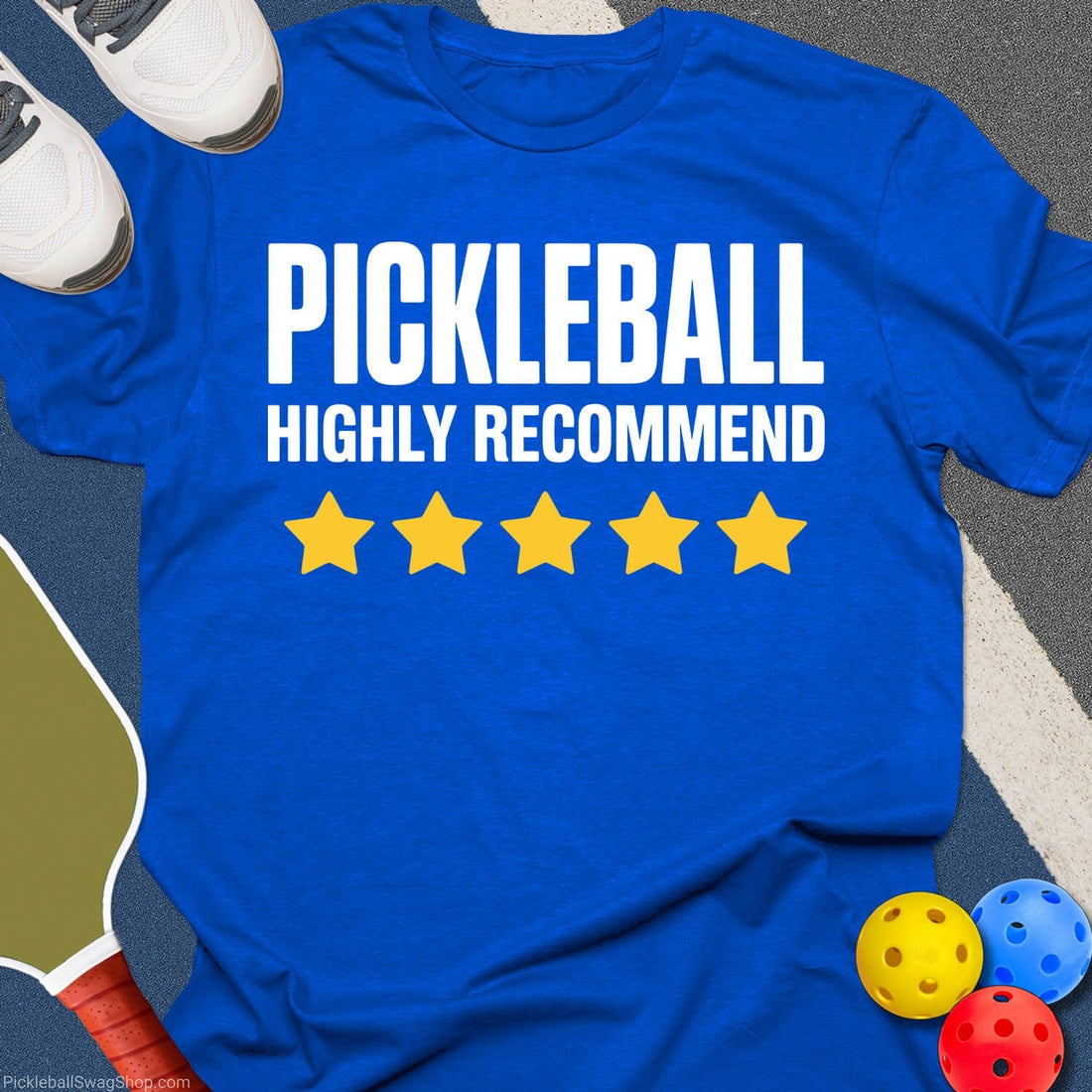 5-Star Pickleball Humor T-Shirt