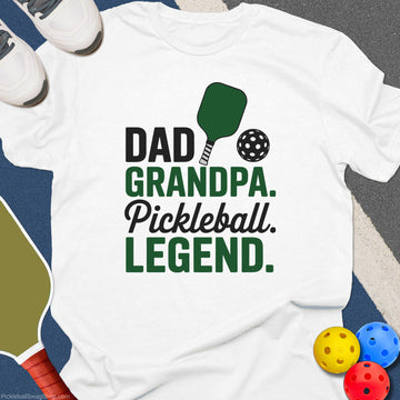 Pickleball Grandpa Legend T-Shirt