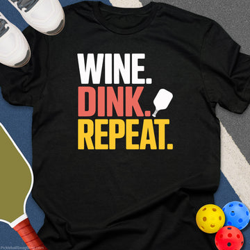 Wine Dink Repeat T-Shirt