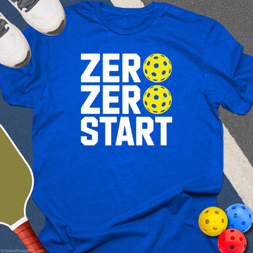 Zero Zero Start Pickleball T-Shirt